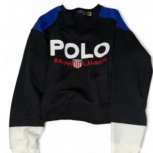 Ralph Lauren Black Crewneck Sweatshirt